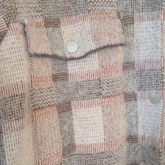 Pilcro ELiza Eyelash Sweater Jacket Size XL - Picture 7 of 11